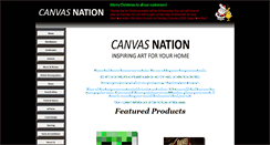 Desktop Screenshot of canvas-nation.com